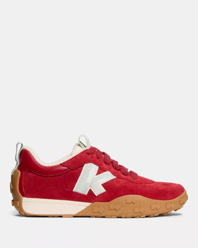 k como em kate runner vermelho escuro