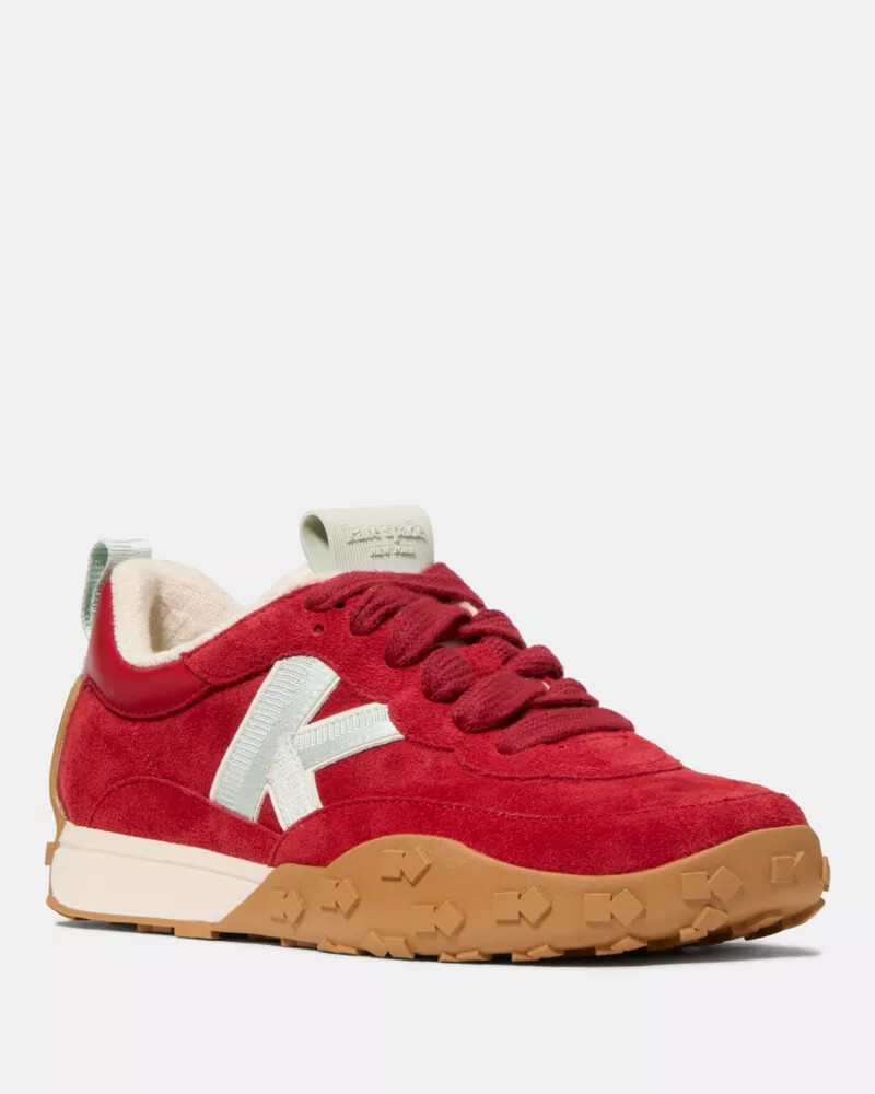k como em kate runner vermelho escuro
