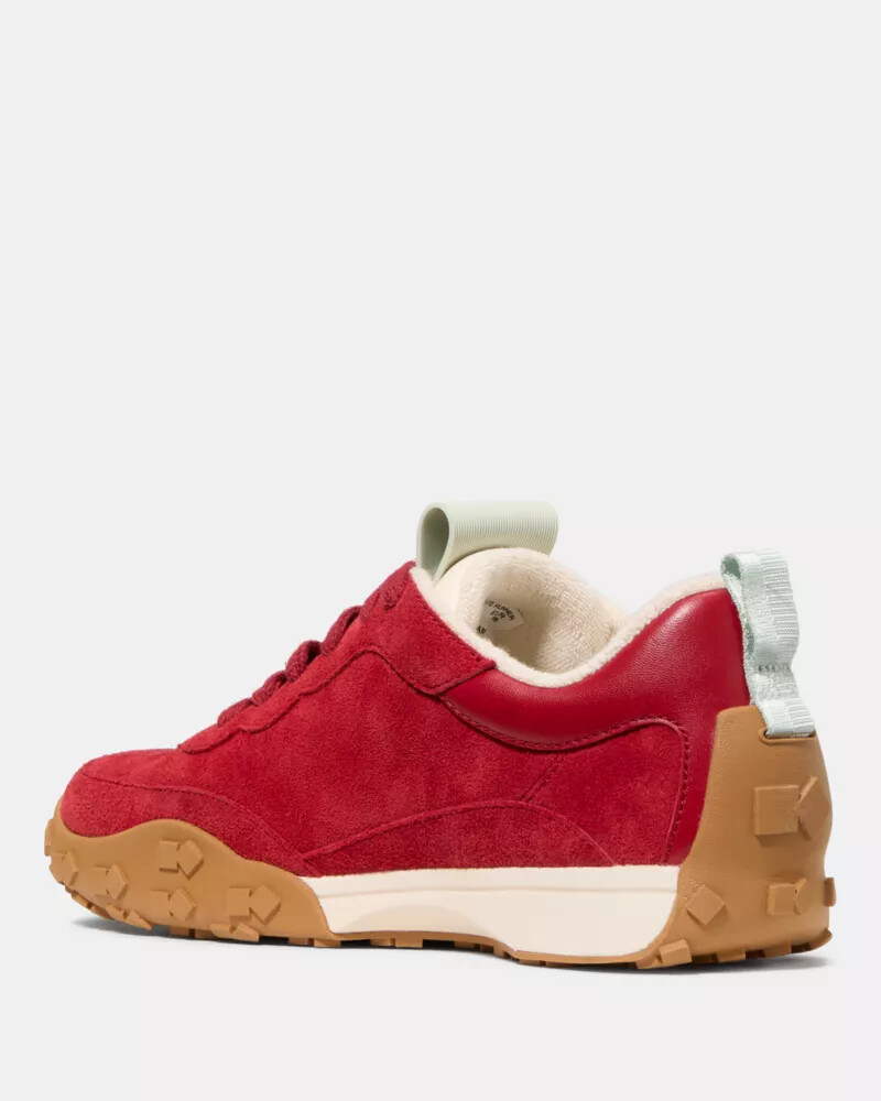 k como em kate runner vermelho escuro