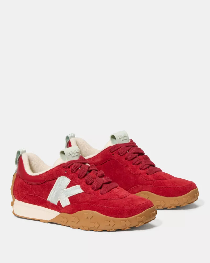 k como em kate runner vermelho escuro