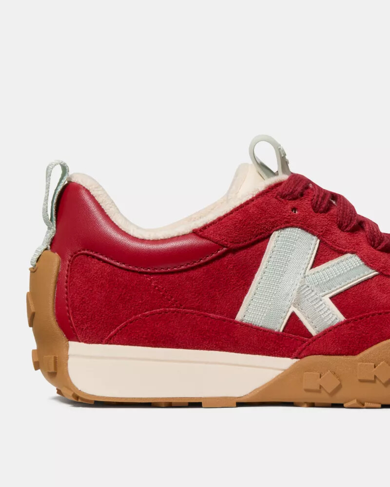 k como em kate runner vermelho escuro