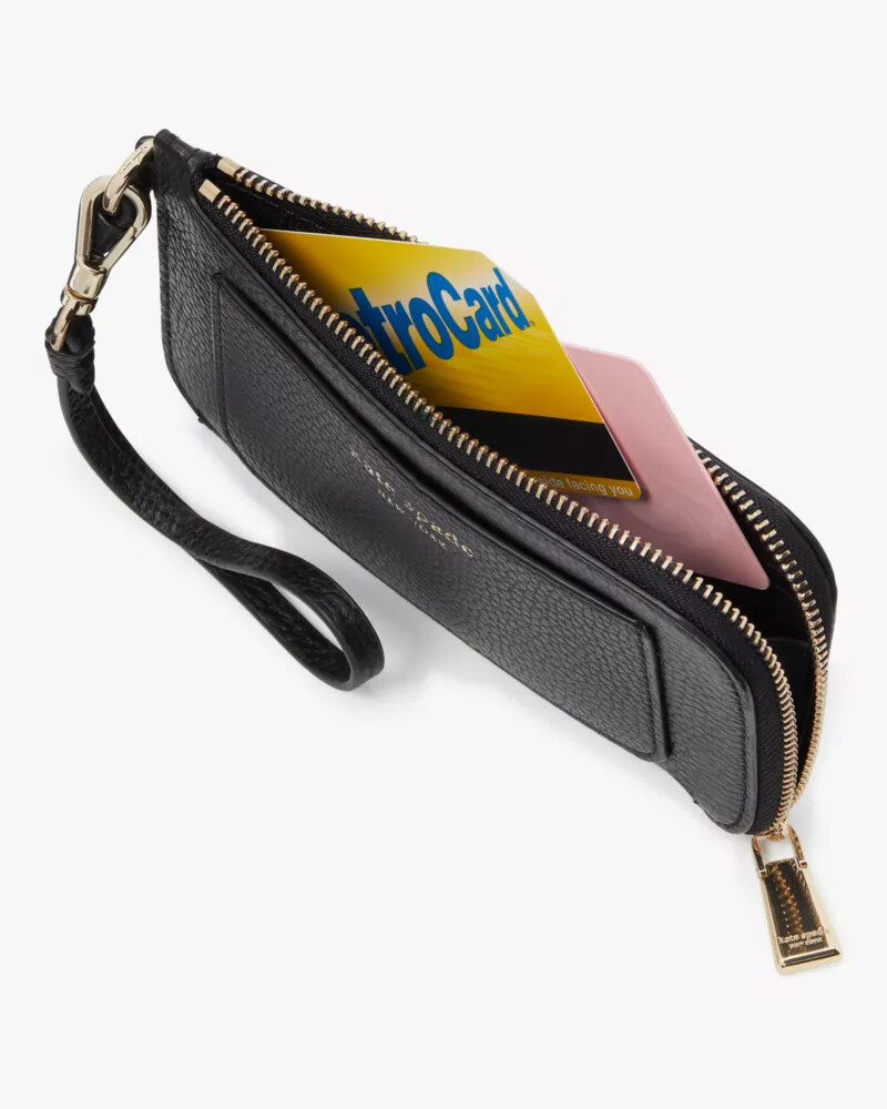 porta-moedas e porta-cartões ava colorblocked cor pergaminho multicolorido