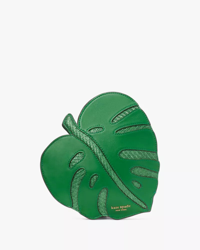 bolsa transversal playa 3d leaf watercress multi