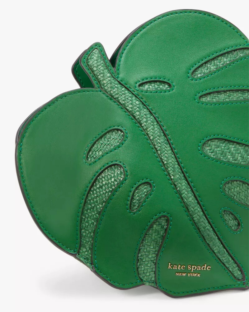 bolsa transversal playa 3d leaf watercress multi