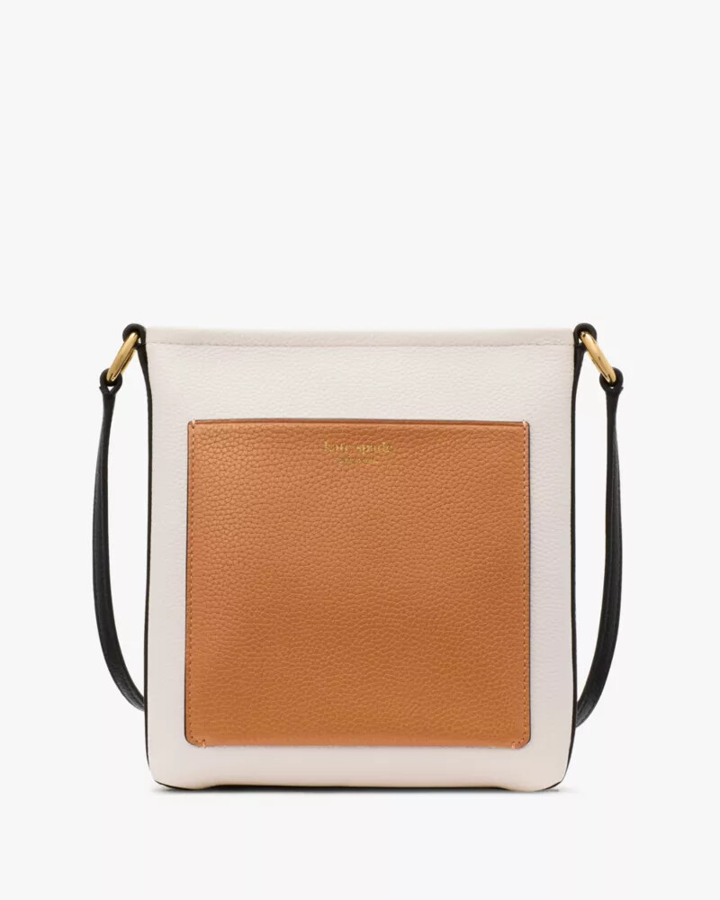bolsa transversal ava swingpack cor pergaminho multicolorido