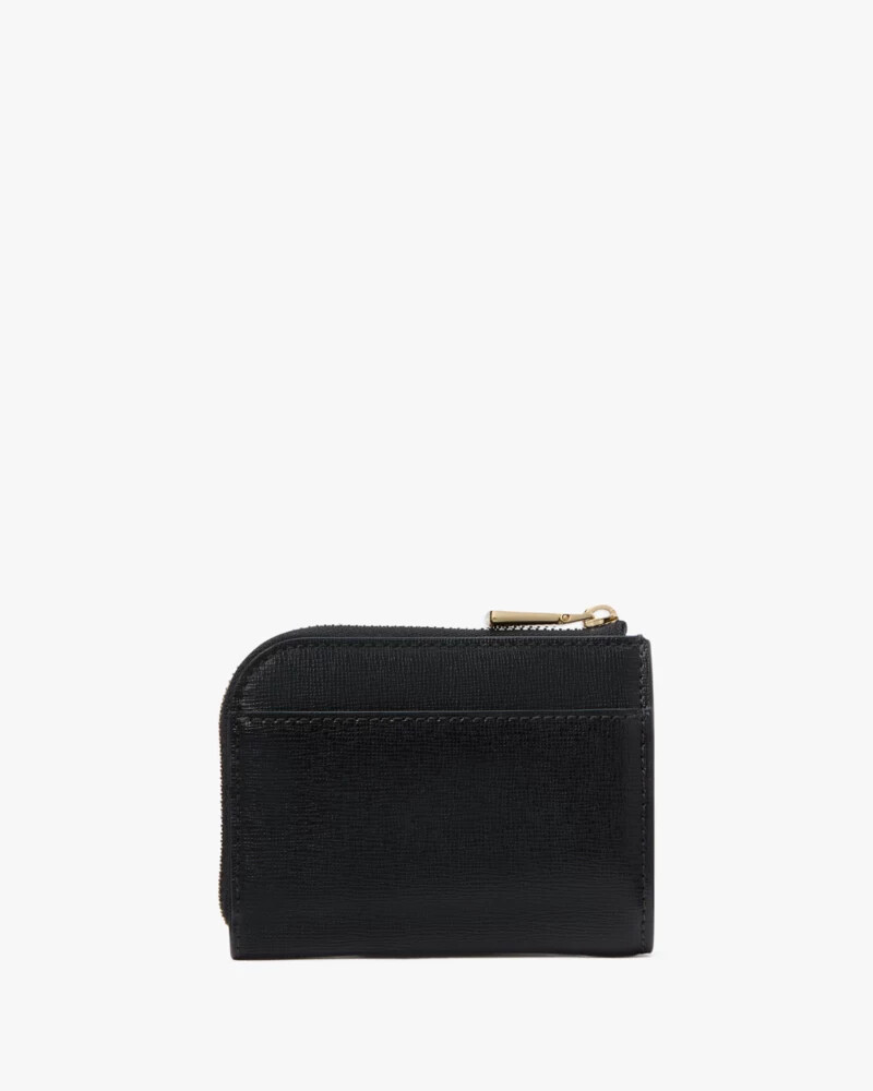 porta-cartões devin zip preto