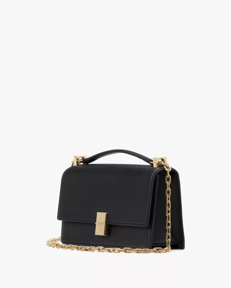 bolsa transversal mini deco preta