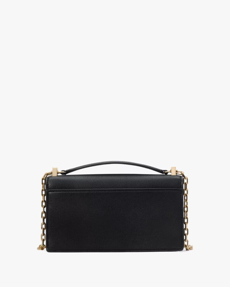 bolsa transversal mini deco preta