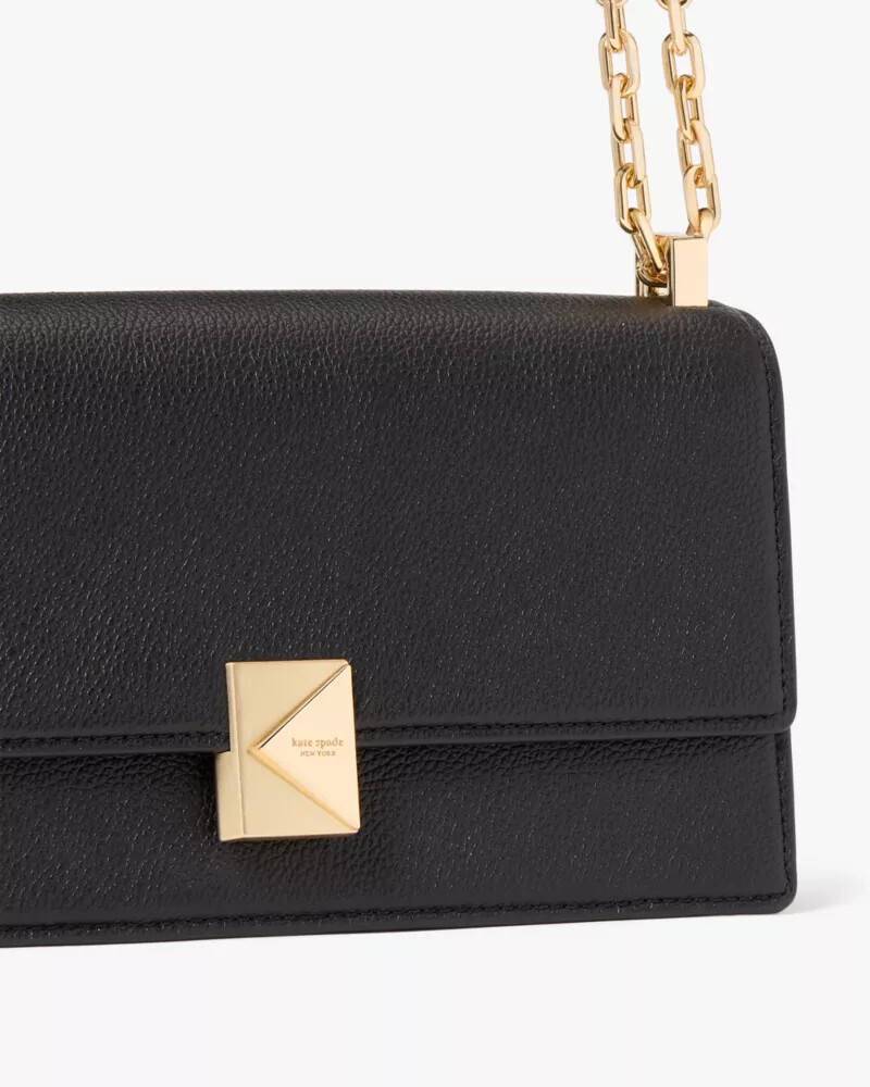 bolsa transversal mini deco preta