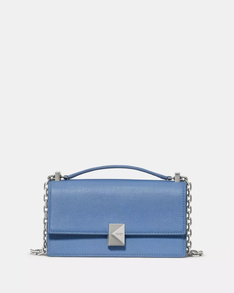 bolsa transversal mini deco azul