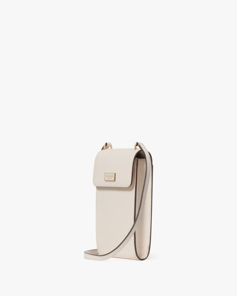 bolsa transversal serena para celular cor creme
