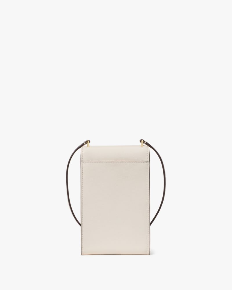 bolsa transversal serena para celular cor creme