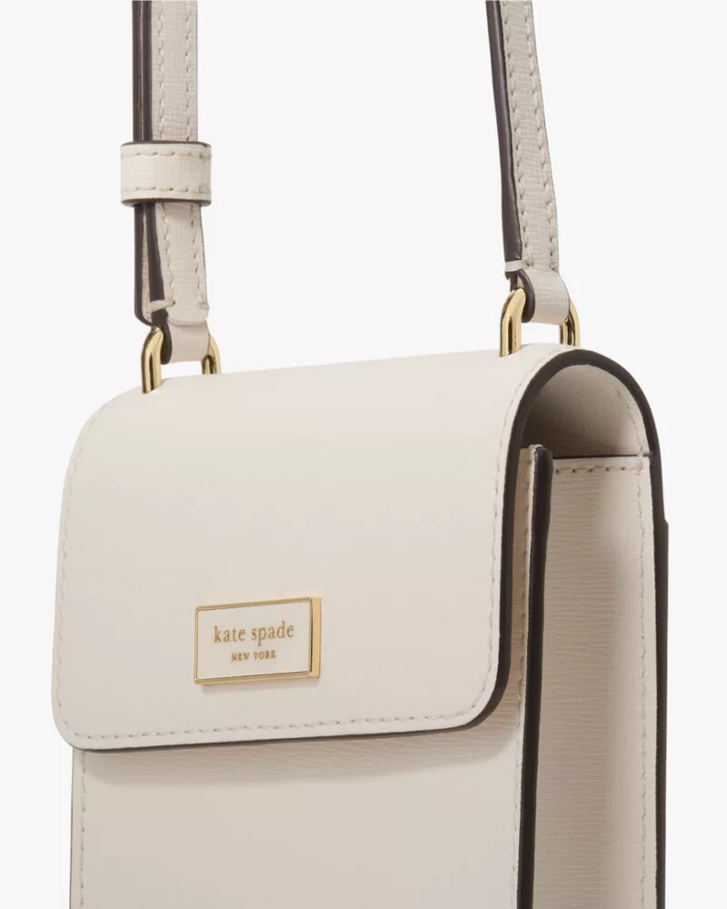 bolsa transversal serena para celular cor creme