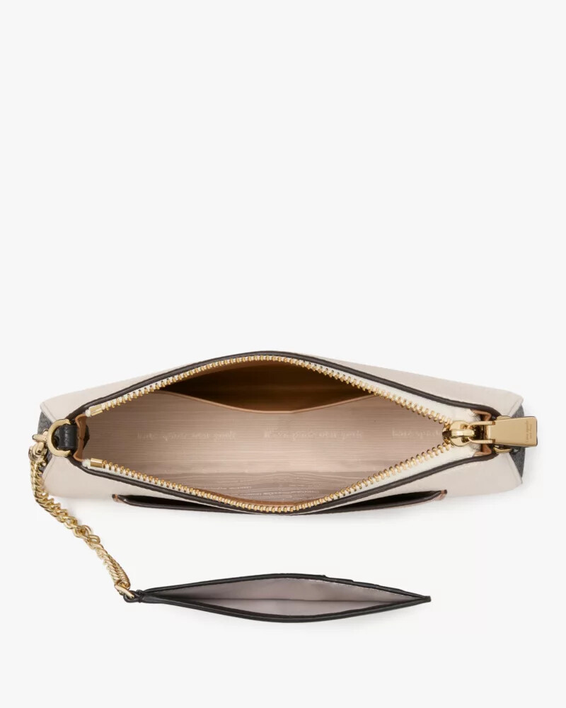 ava pochette bolsa pergaminho multi
