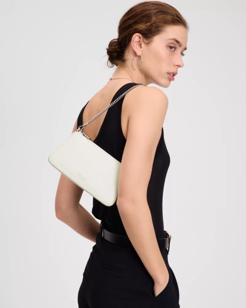 bolsa grace pochette creme