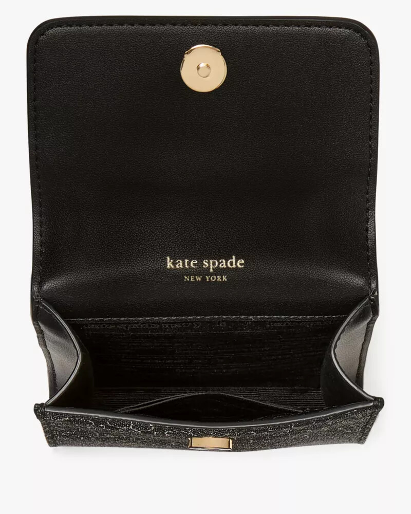 bolsa transversal para celular serena preta e multicolorida