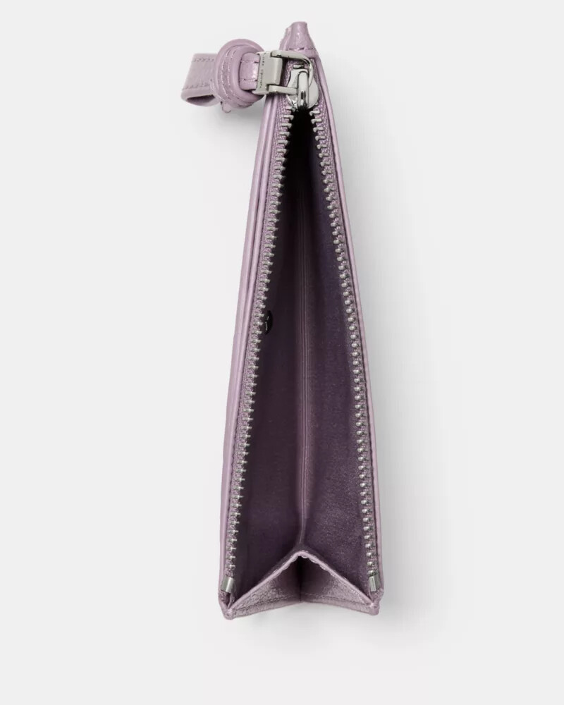 estojo para cartões loop east west zip market roxo