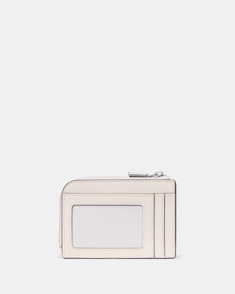 estojo para cartões mini zip mais vendido creme multicolorido