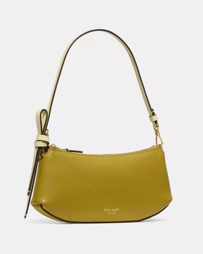 bolsa loop pochette folha de louro